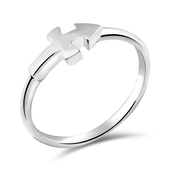 Sagittarius Zodiac Silver Ring NSR-439